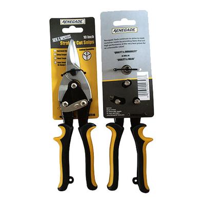 Renegade 10" Straight Cut Aviation Snips