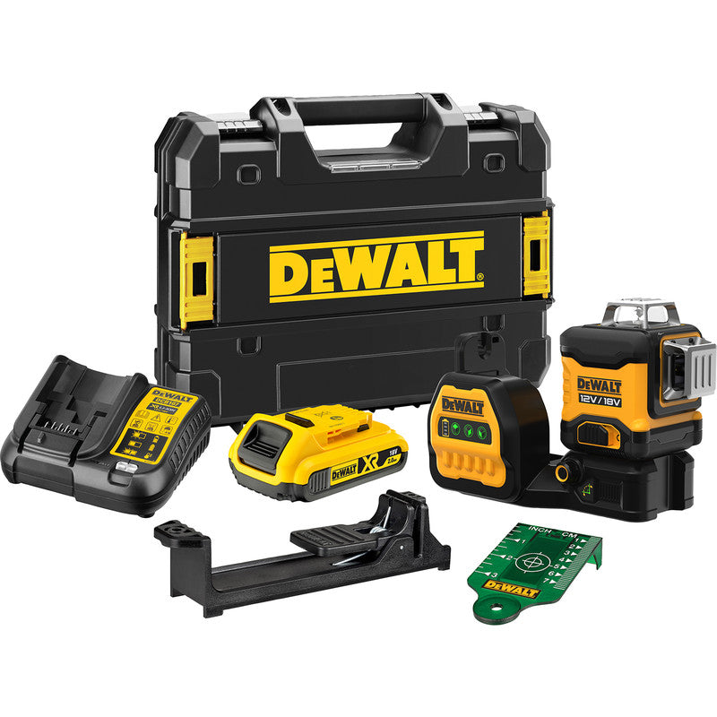 DeWalt 18V 360 Degree Multi Line Laser Kit