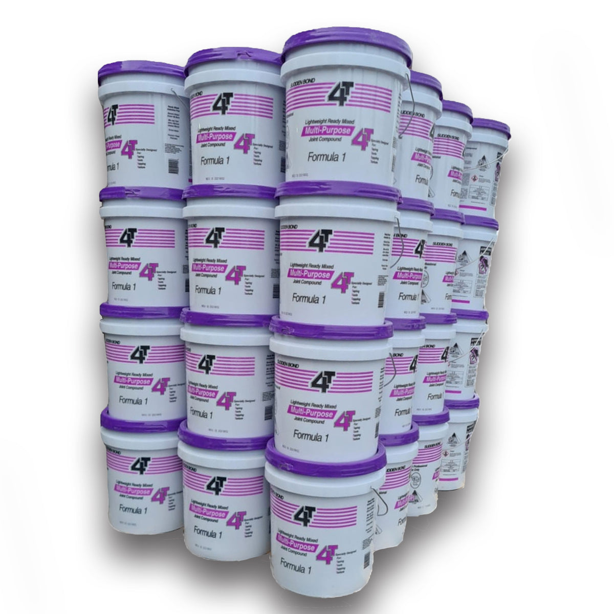 4T Lightweight Ready Mixed Multi Purpose Joint Compound 17 Litre Bucket - 48 Bucket Pallet