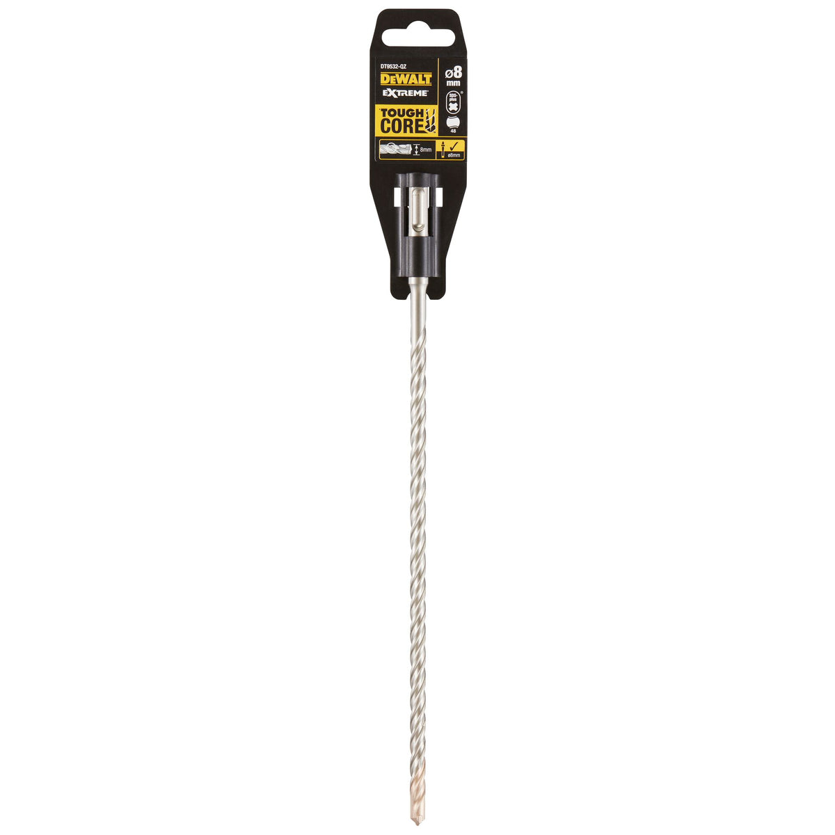 8mm x 310mm DeWalt Extreme SDS Plus 2 Cutter Drill Bit