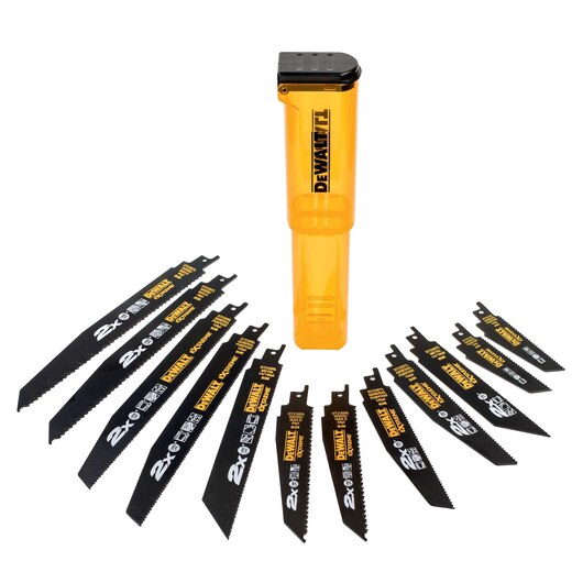 DeWalt 2X Life Reciprocating Saw Blade Set 12pc - DT2441L-QZ