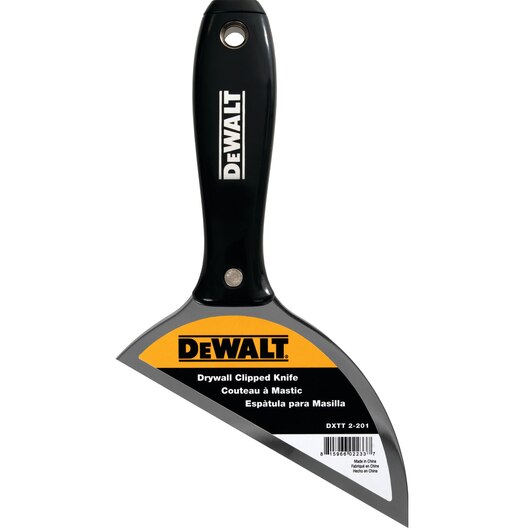 DeWalt Stainless Steel Drywall Clipped Knife