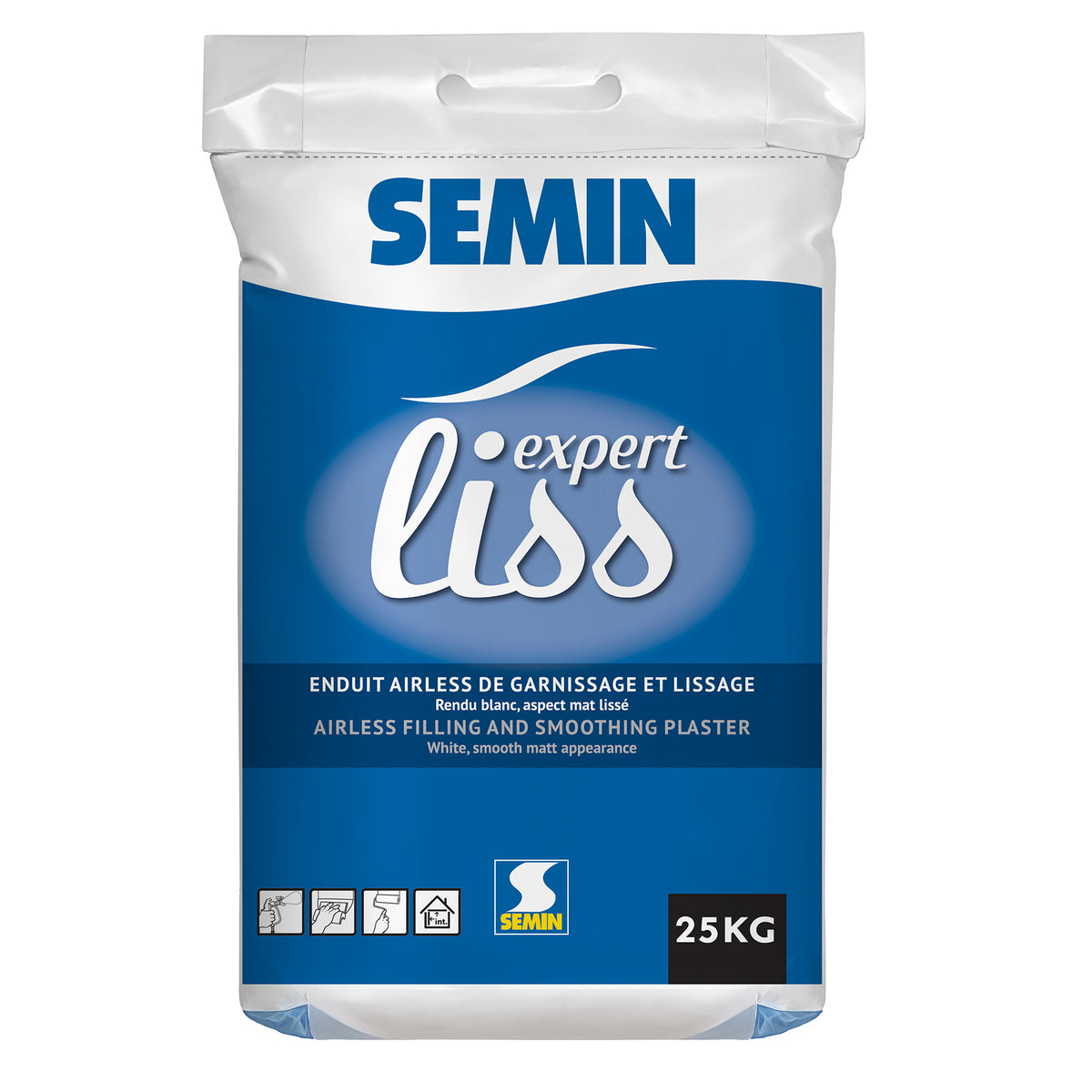 SEMIN Expert'Liss Airless Spray Plaster - 25kg Bag