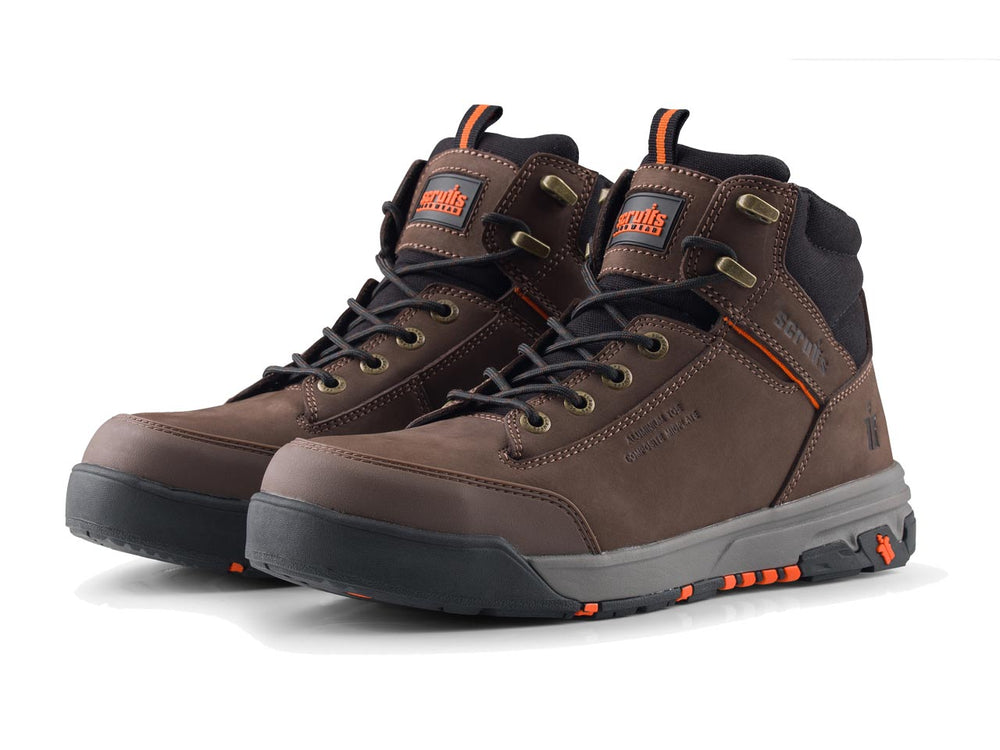 Scruffs Switchback 3 Safety Boots Chocolate