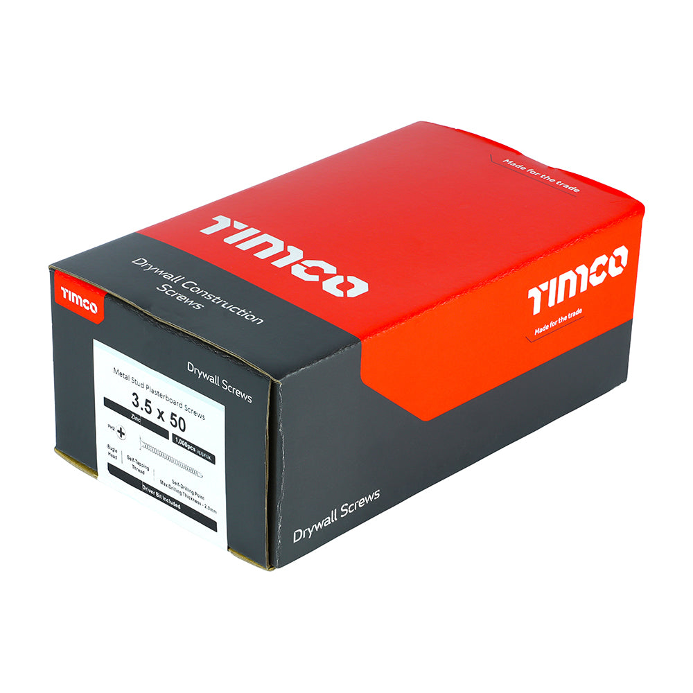 Timco Self Drilling Drywall Screws 3.5 x 50
