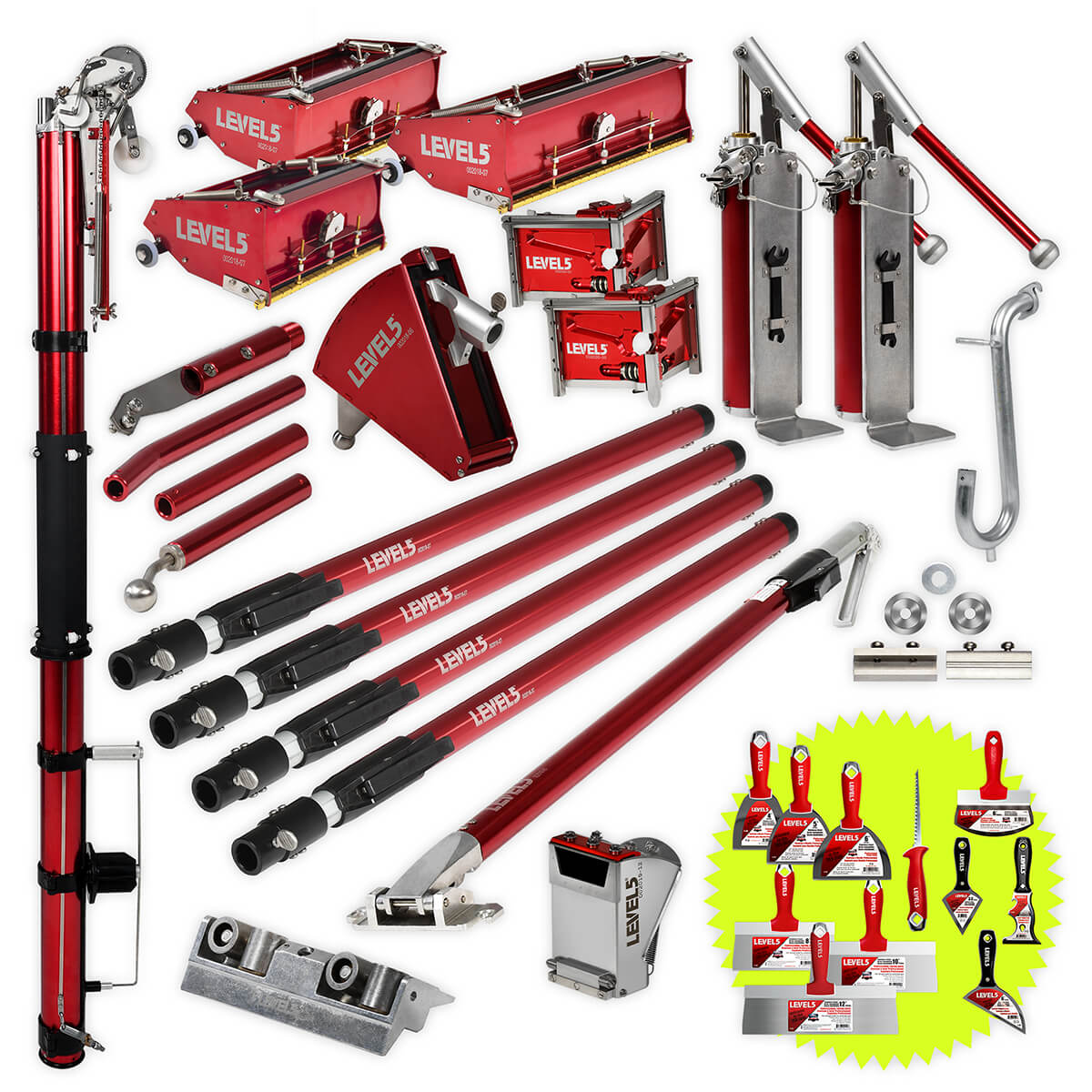 Ultimate LEVEL5 Drywall Taping Tool Set